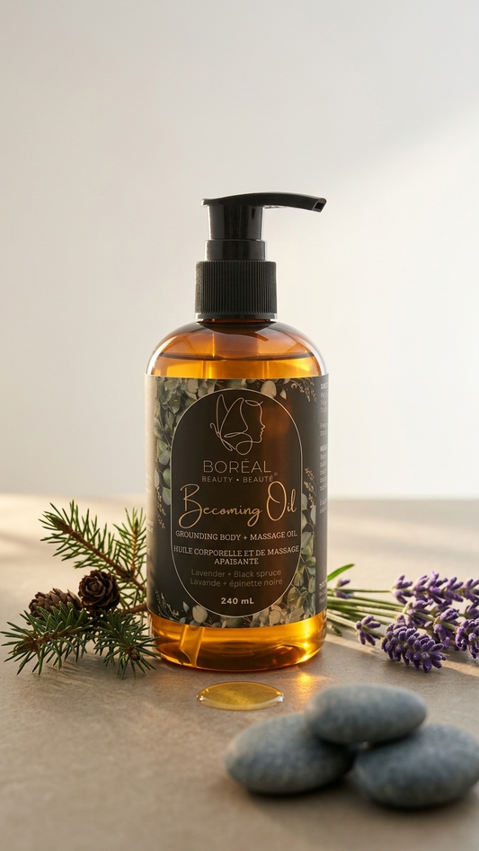 Boréal Becoming Body and Massage Oil
